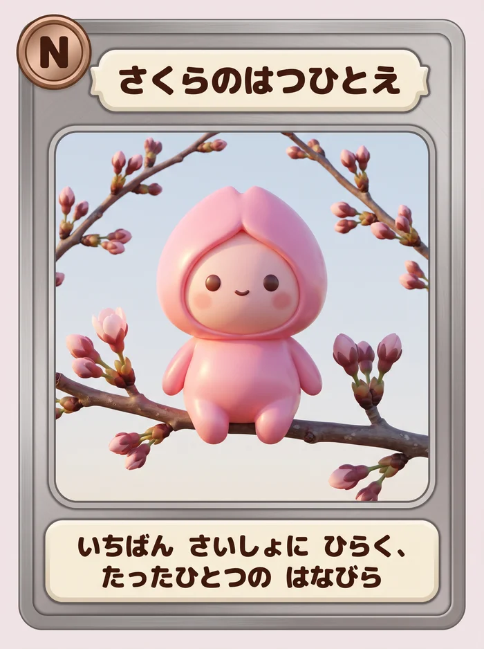 さくらのはつひとえ