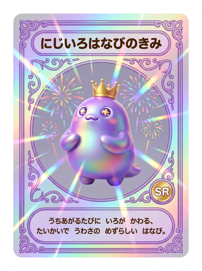 にじいろはなびのきみ